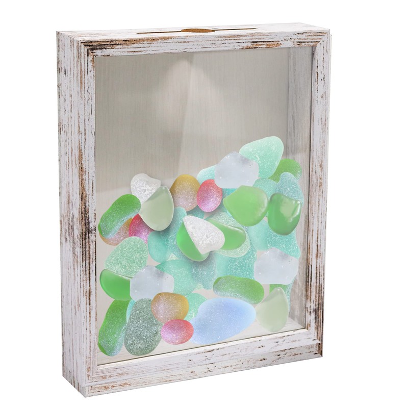FramePro Ticket Stub Shadow Box Frame with Slot Wine Cork