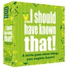 I should have known that! - A Trivia Game About