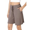 GYS Bamboo Viscose Pajama Shorts for Women Soft Summer Sleep