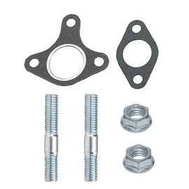HIFROM Muffler Bolt Exhaust Gasket Stud Nut Kit Compatible with Honda 9HP 8HP 11HP 13HP GX240 GX270 GX340 GX390 Engines Motors 90047-ZE2-000