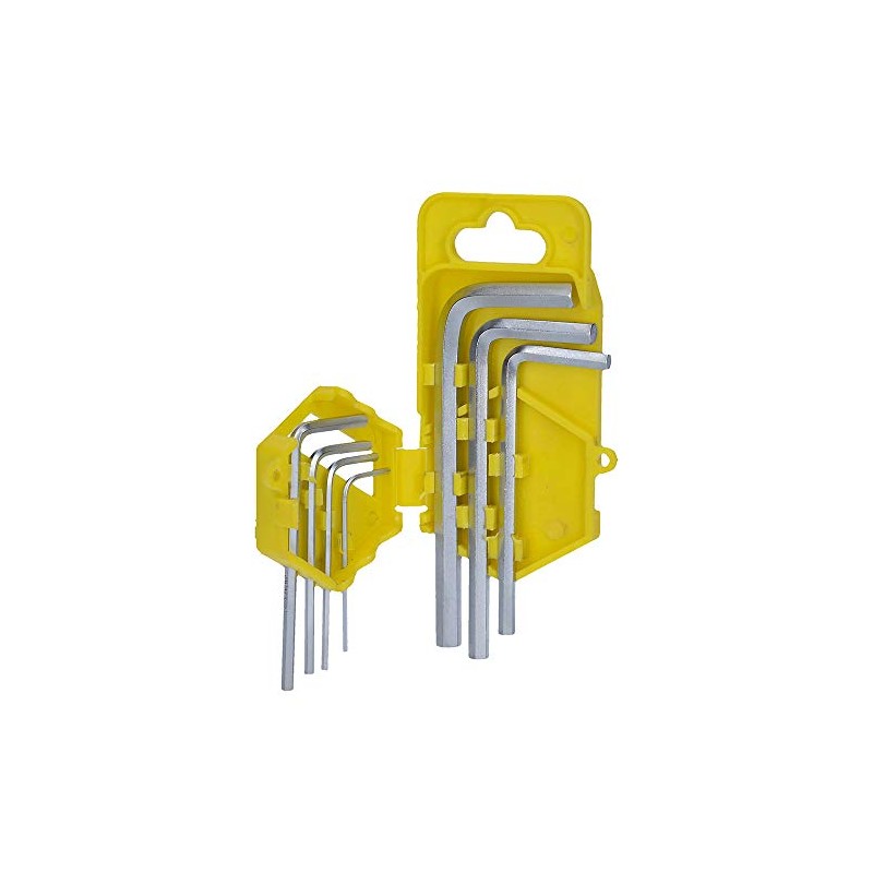 Surtek ALLF7M Juego de llaves hexagonales tipo "L", métricas, 7