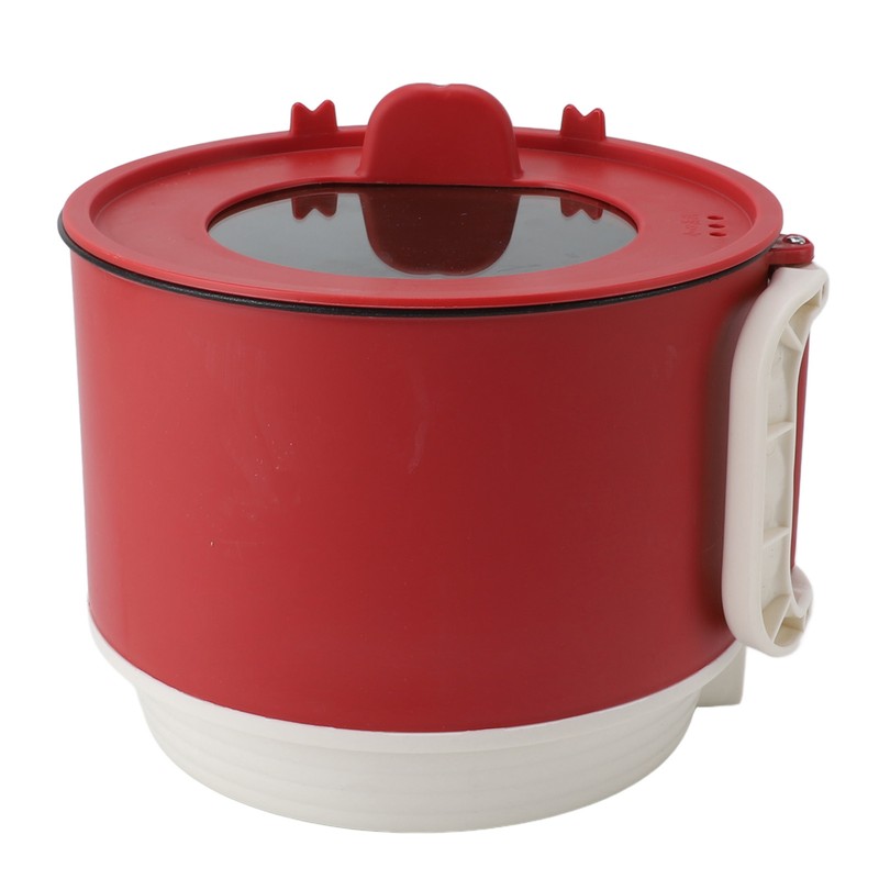 1.8L Electric Cooking Pot Multifunction Efficient Prevents Stick Foldable Handle