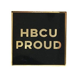 HBCU Pride Grad Lapel Pin - Black History Educated Women Strong African American Brooch Pinback Badge