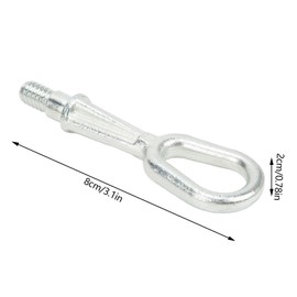 Towing Eye Hook 72157070643 Towing Eye Hinge Hook Replacement for 1 3 5 7 X5 X3 Series E60 E61 E65 E70 E87 E90 E91 Towing Thread Hook