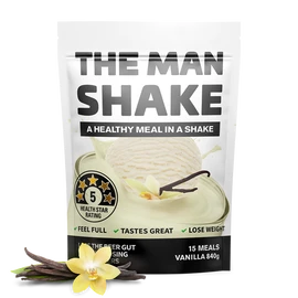 The Man Shake Meal Replacement Shake 15 Meals 840g, Vanilla
