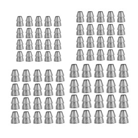 20pcs Safety Round Handle Wedges Steel Hammer Handle Splitting Wedge Set Hammer Handle Wedge Kit for Axe Claw Hammer Sledge(Diameter 8mm / 0.31in)