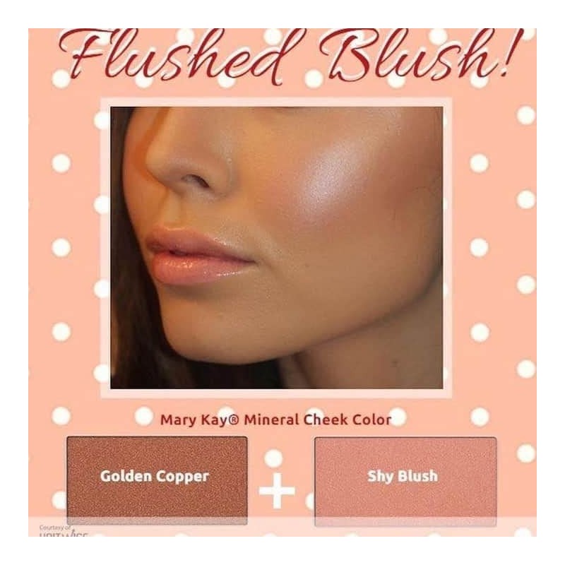 Rubor Compacto Mary Kay Chromafusion (Golden Copper)