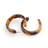 chenpaif Earrings,Acrylic Marbled Earring Leopard Round Hoop Earrings Women Tortoise