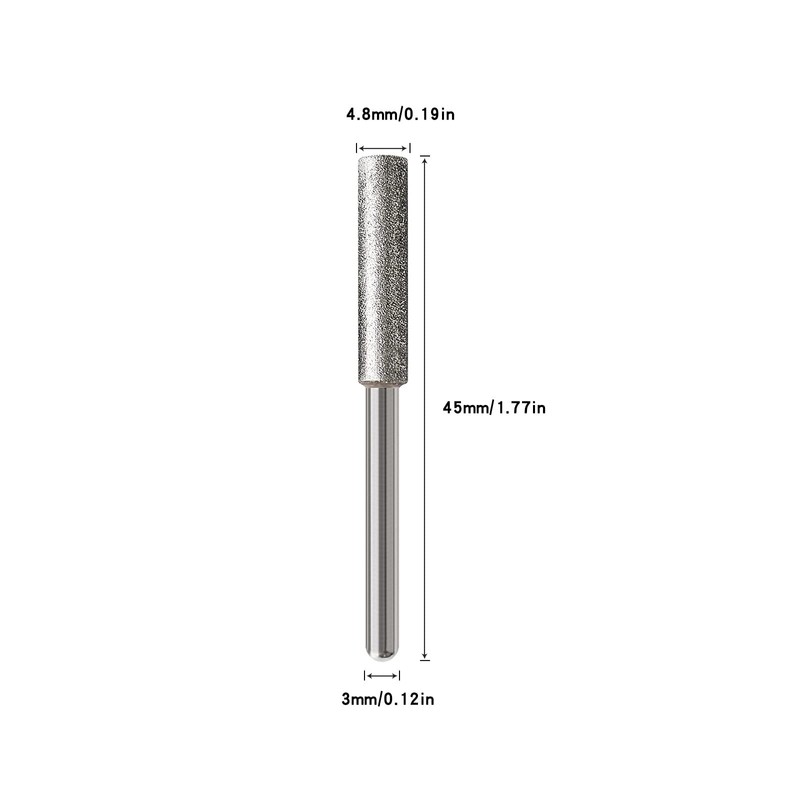 VGOL Diamond Chainsaw Sharpener 4.8mm Sharpening Stone Grinding Stone Grinding