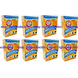 Arm&Hammer ( LOT 8 ) Arm & Hammer Odor Eliminator Baking Soda BRAND NEW SEALED PACKS