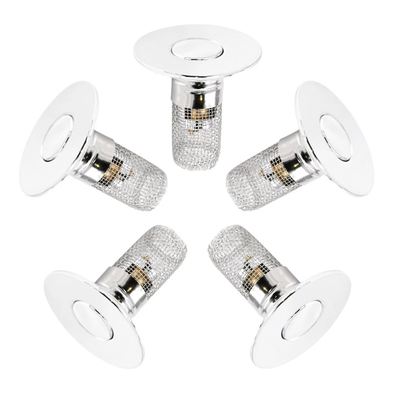 T T-ABC Universal Bathroom Sink Stopper Drain Strainer Pop Up
