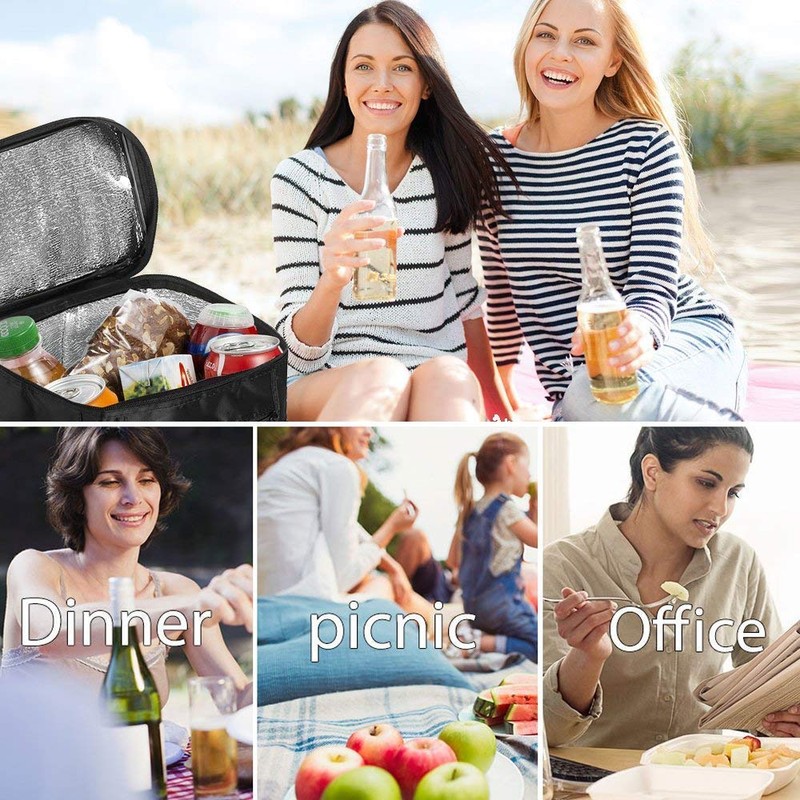 Sunshine Smile Cool Bag, Collapsible Picnic Cooler Bag, Thermal Bag,