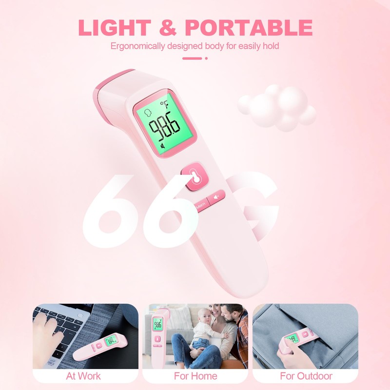 No-Touch Thermometer for Adults and Kids, Digital Accurate Baby Thermometer
