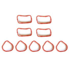 Engine Intake Manifold Gasket Set Compatible with 2002-2005 for Jeep Liberty 2.4L;2003-2006 for Jeep TJ 2.4L OE MS 93219