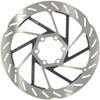 SRAM HS2 ディスクブレーキローター - 160mm 6ボルト 丸形 シルバー/ブラック