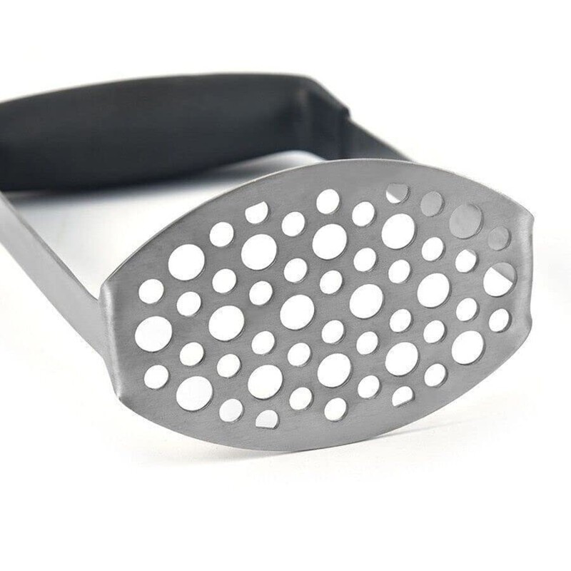 AIMALL Stainless Steel Potato Masher Vegetable Tool with Ergonomic Handle