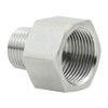Beduan Stainless Steel Thread Adapter M20x1.5 Female to NPT 1/2"