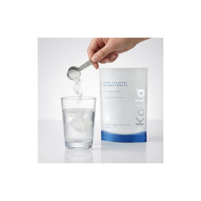 Kollo Creatine Monohydrate Powder-Pure Creatine Monohydrate Powder for Strength &