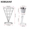 KOBSAINF 4Pcs French Fry Holder French Cone French Fries Basket