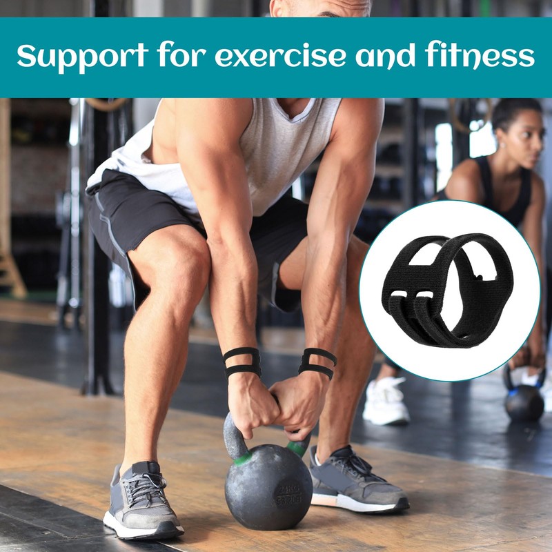 2 PCS Adjustable Wrist Brace for TFCC Tear,Black Wrist Support