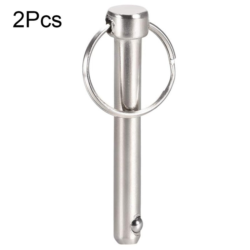 TA-VIGOR 2Pcs Quick Release Pins, 8mm Dia 60mm Length Bimini