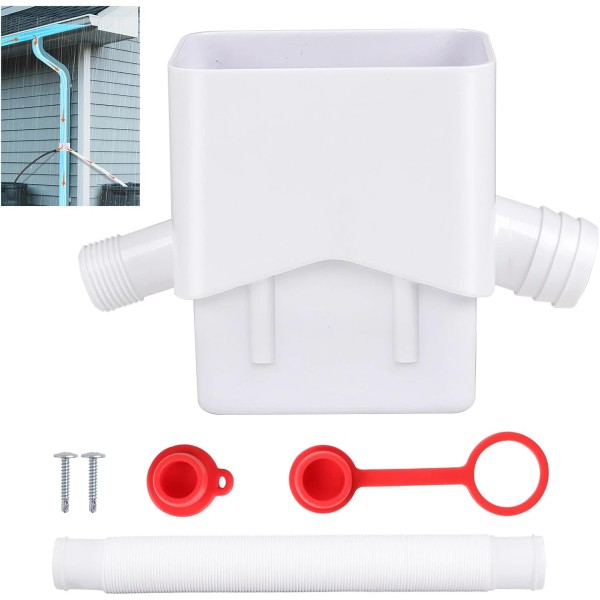 Does not apply Rain Barrel Diverter Fits for 3"x4" Downspout,Rain