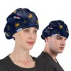 GUOER Scrub Cap Working Hat Bouffant Cap One Size (N24F02M)