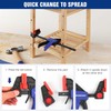 WORKPRO 150mm Ratchet Bar Clamp Set, 285mm Spreader, Quick Release