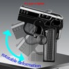 Windproof Torch Lighter Refillable Foldable Rotatable Lighter For Daily Use