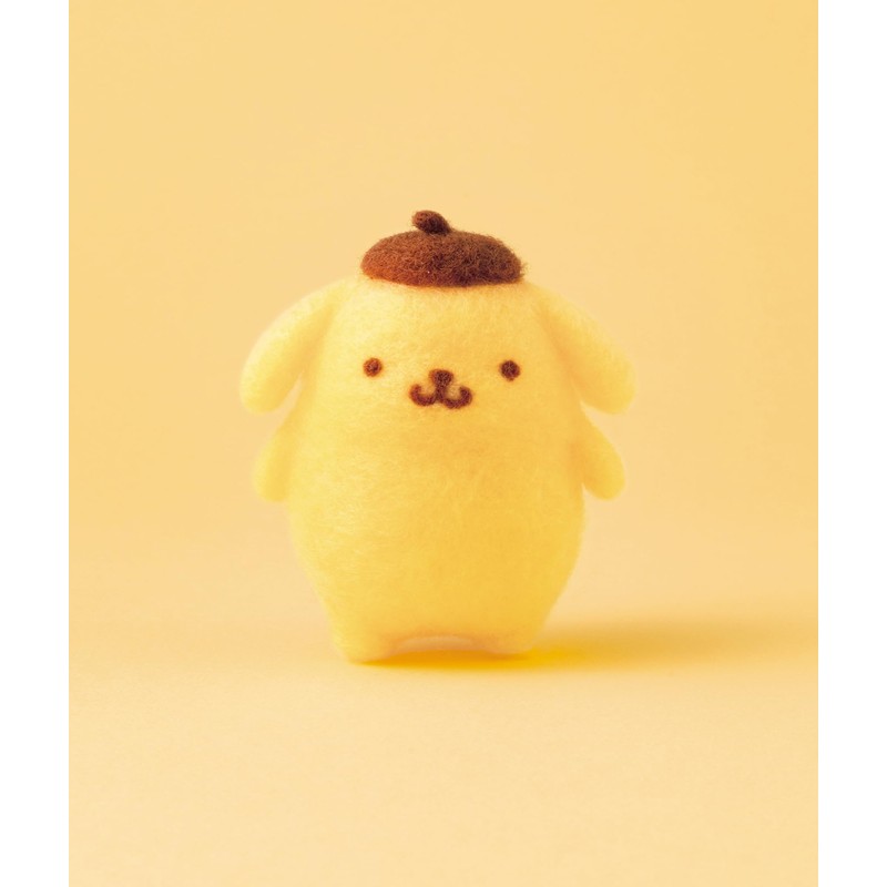 Hamanaka H468-000-112 Wool Felt Kit, Needle Felt, Made with Sanrio