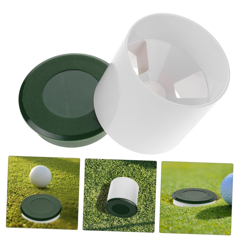 SUPVOX 1set Golf Hole Cup Replacement Outdoor Turf Golf Cup