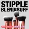 REAL TECHNIQUES, Face Base Set, Kit de Brochas de Maquillaje