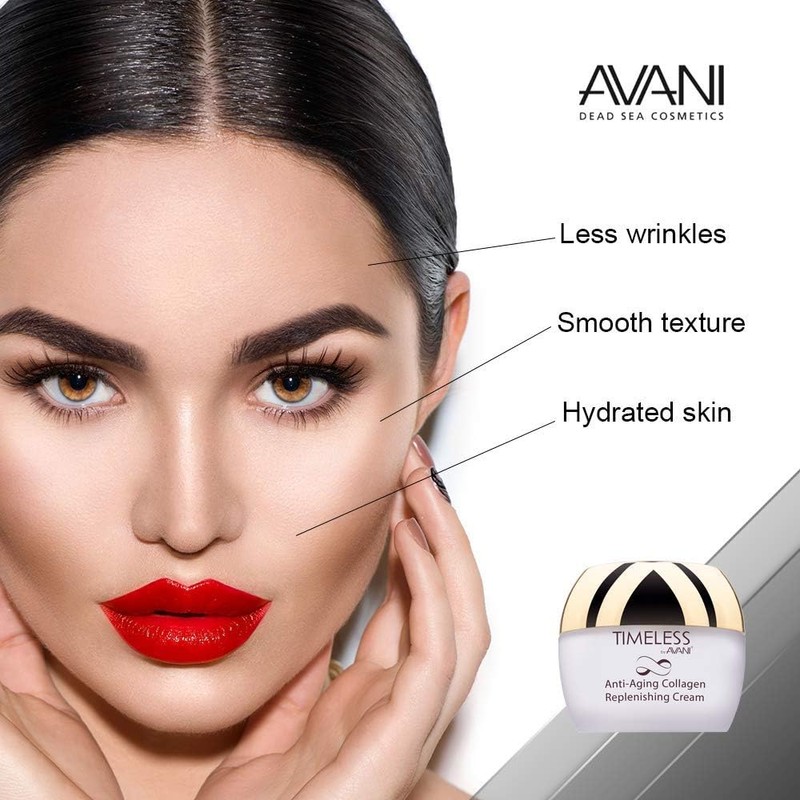 Timeless By AVANI Dead Sea Cosmetics Anti- Aging Collagen Replenishing