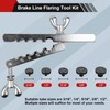 Clatoon Brake Line Double & Single Flaring Tool Kit with