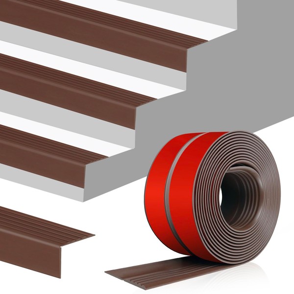 Stair Edge Trim Self Adhesive Vinyl Stair Nosing Molding Trim