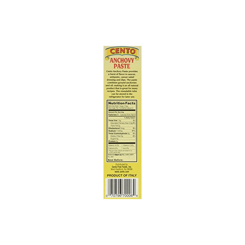 Cento Anchovy Paste 100% Italian