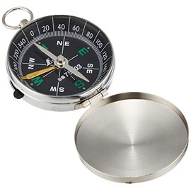 Shinwa Sokutei Directional Compass B-2 English Letters Metal Case 75603
