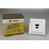 Flush-Mounted USB Charging Station, USB-C 45 Watt + USB-A 15
