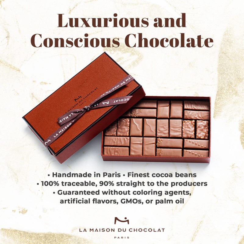 La Maison Du Chocolat Premium Milk Chocolate Coffret Maison Gift