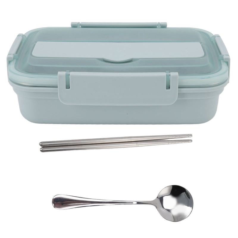 Lunch Box 4 Compartments Design 304 Stainless Steel Matching Tableware