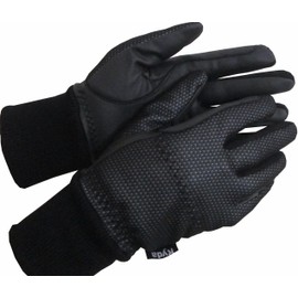 Ryda Ladies Lined Thermal Winter Horse Riding Gloves Windproof 3 Sizes New (Black, Medium)