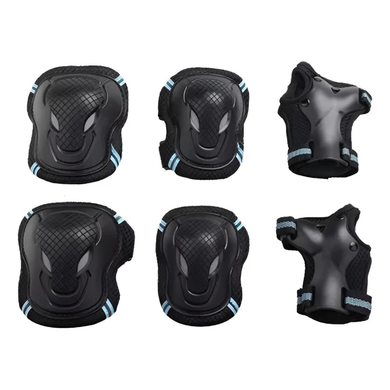 Kits De Protección De Rodillas, Codos Y Manos 6 Piezas
