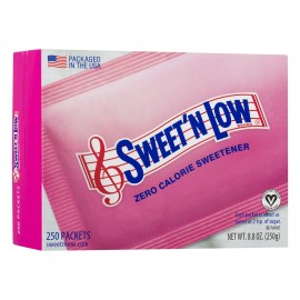 Sweet'N Low Zero Calorie Sweetener, 250 count, 8.8 oz