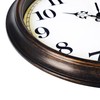 Yoiolclc Wall Clock Battery Operated Silent Non-Ticking Vintage Wall Clocks