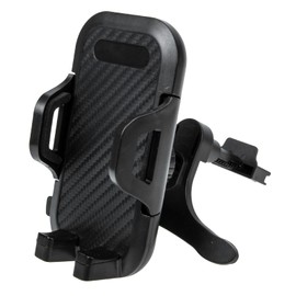 Veemoon Car Air Vent Phone Holder, Adjustable Car Phone Clip Mount Plastic Car Phone Bracket Cell Phone Vehicle Mount Phone Holding Stand Kick Stand for Car, Truck, Pickup Black PP