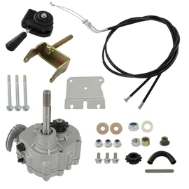 waltyotur Go Kart Forward Reverse Gearbox Kit Replacement for 2HP-13HP Engine 4 Stroke 10T 40 41 and 12T 30 Series 2300rpm 4 Stroke 35 Chain Go Karts Accessories