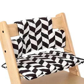 Focenat Seat Cushion, Seat Cushion, Compatible with Stokke Tripp Trapp High Chair, Seat Cushion Set, High Chair Seat Cushion, High Chair Accessories, Soft Seat Cushion, for Infants, Babies, Toddlers