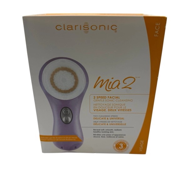 Clarisonic Lavender Clarisonic Mia 2 Sonic Facial Skin Cleansing Brush