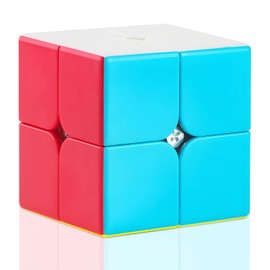 Singertop Magic Cube, Magic Cube, 3D Puzzle, 3D Cube, 2x2 Competition Cube, Twisting Puzzle, Infinity Cube, Fidget Cube, Stress Relief, Brain Training, Intelligence Game, Educational Toy, Birthday / Christmas Gift