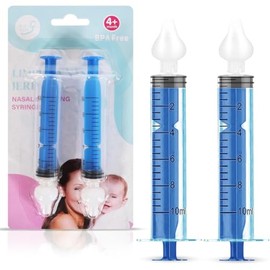 2 Enjuagues nasales para bebés en color azul. 2 PACK!